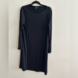 Eileen Fisher Black Jersey Dress